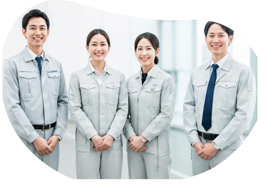 現場で働くチーム