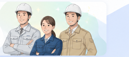 現場で働く社員たち